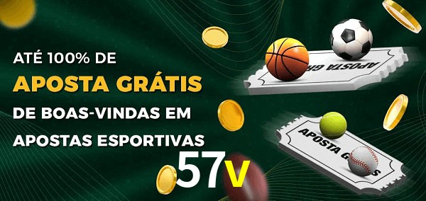 57v Ate 100% de Aposta Gratis